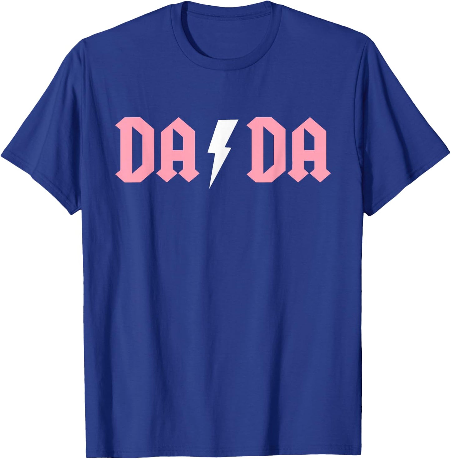 Rock n Roll Dada Birthday Rock Star Matching Family T-Shirt - T-Shirt | Royal