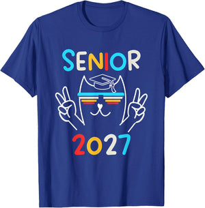 Class Of 2027 T-Shirt - T-Shirt | Royal