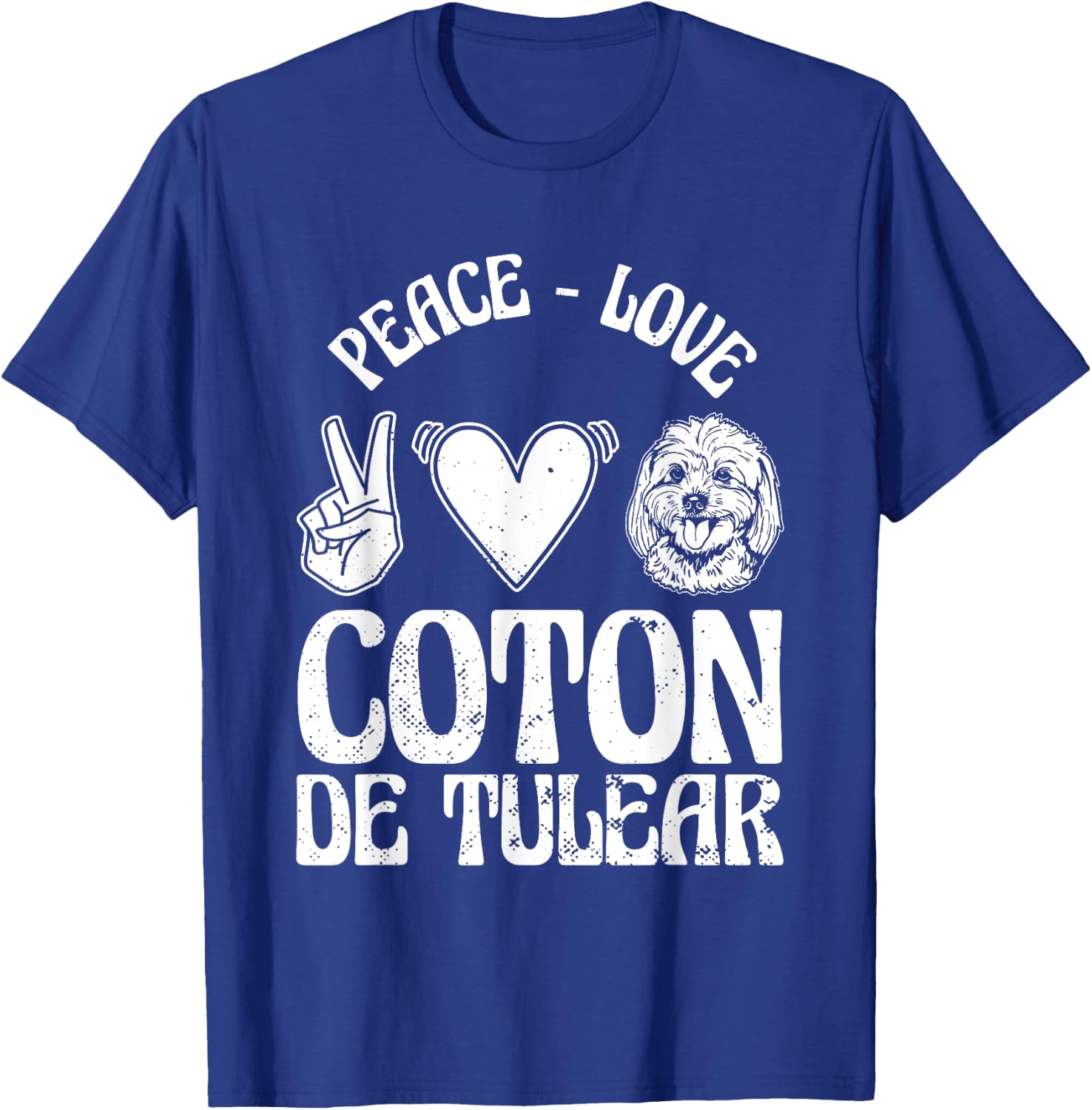 Coton De Tulear Lover Funny Dog Owner Pet Coton De Tulear Men Women Kids T-Shirt - T-Shirt | Royal