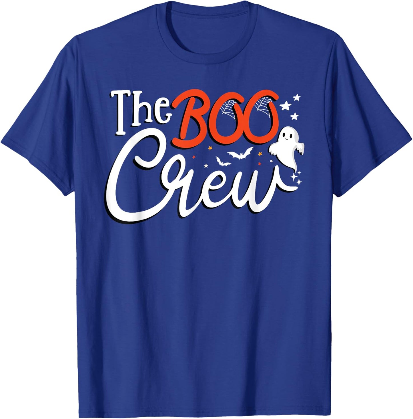 The Boo Crew A Ghost Vibes Group Matching Halloween Costume T-Shirt - T-Shirt | Royal