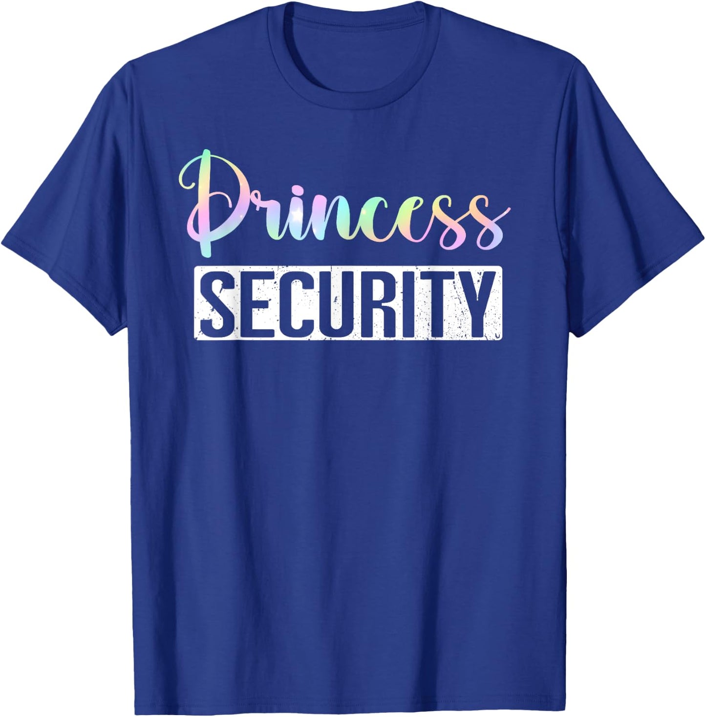 Princess Security Halloween Mom Dad Parents Adult Costume T-Shirt - T-Shirt | Royal