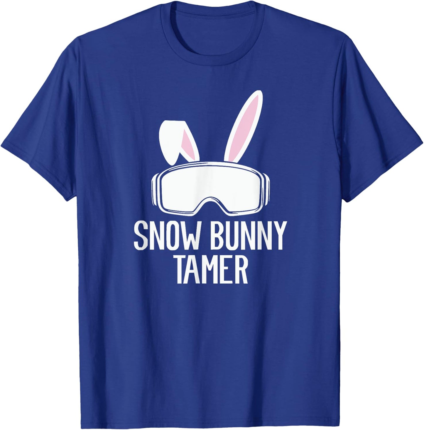 Snow Bunny Tamer Ski Funny Apres Party Skiing Skier T-Shirt - T-Shirt | Royal