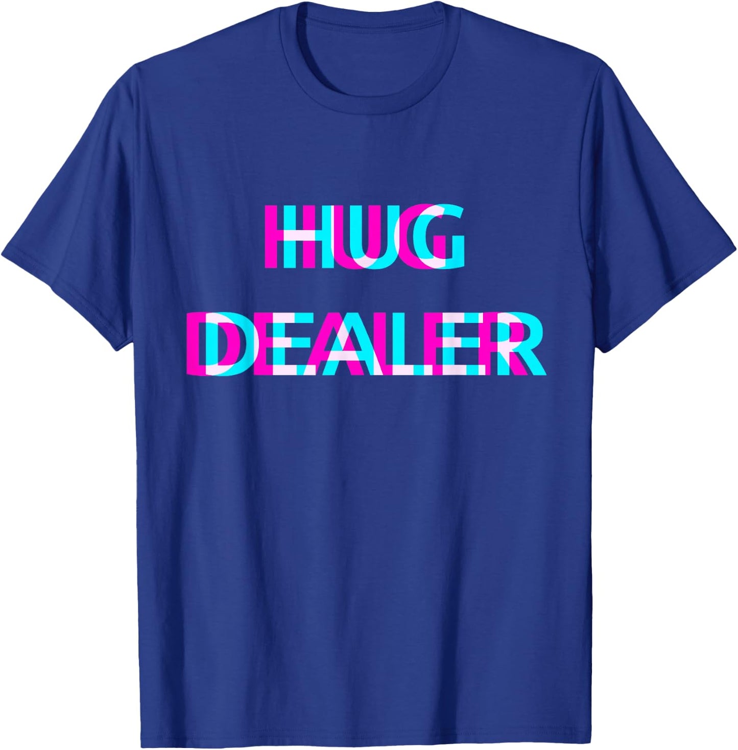Hug Dealer Techno EDM Music Festival Raver Dance Rave T-Shirt - T-Shirt | Royal