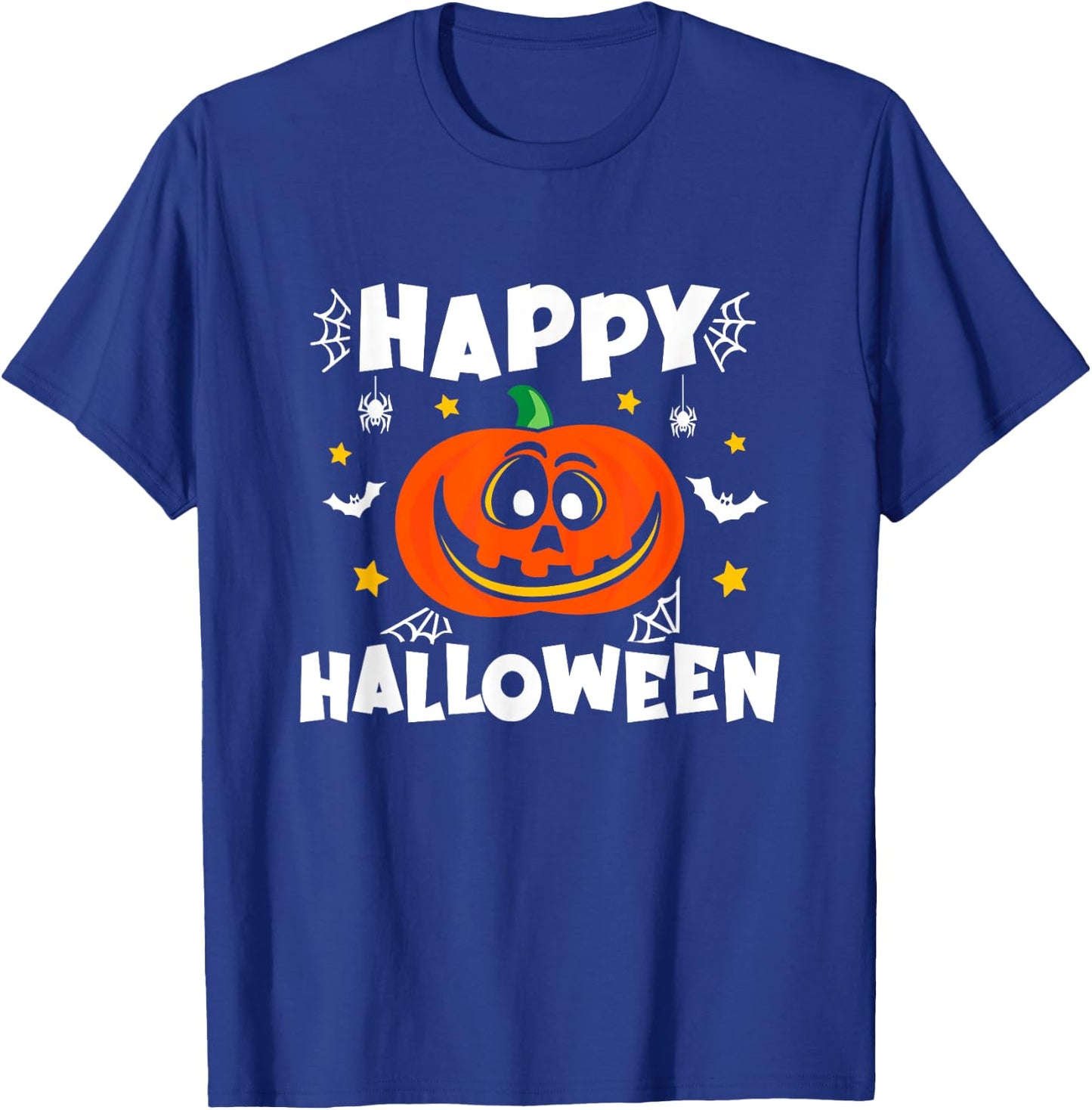 Cute Halloween Kids - Halloween Pumpkin - Happy Halloween T-Shirt - T-Shirt | Royal