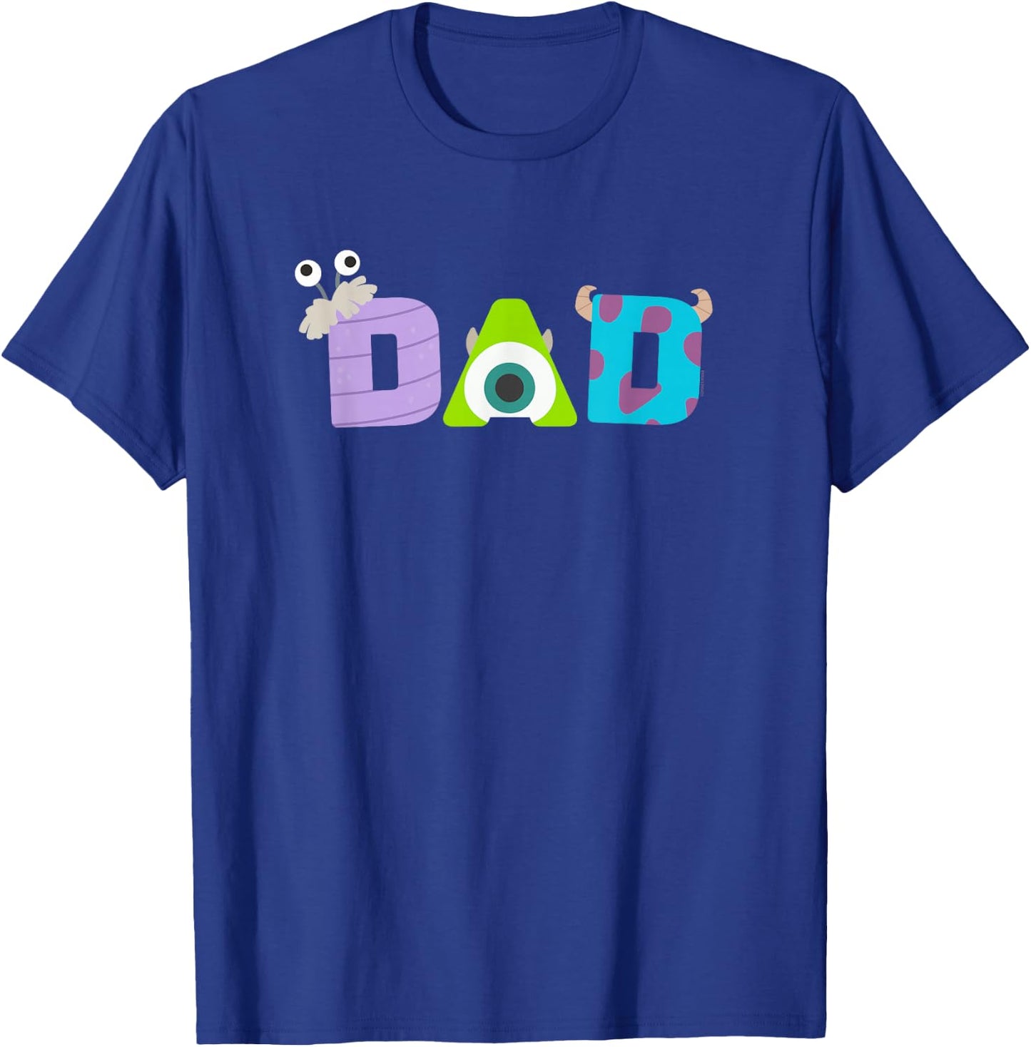 Disney and Pixar’s Monsters, Inc. Dad Father’s Day Birthday T-Shirt - T-Shirt | Royal