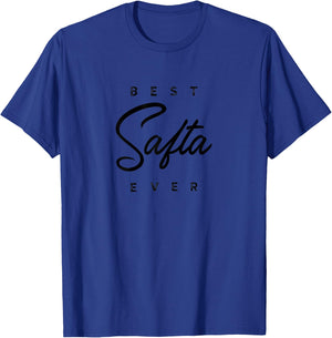 Best Safta Ever Gift T-Shirt - T-Shirt | Royal