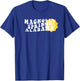 Magnolia Springs Alabama AL Retro Wavy Souvenir Vacation T-Shirt - T-Shirt | Royal