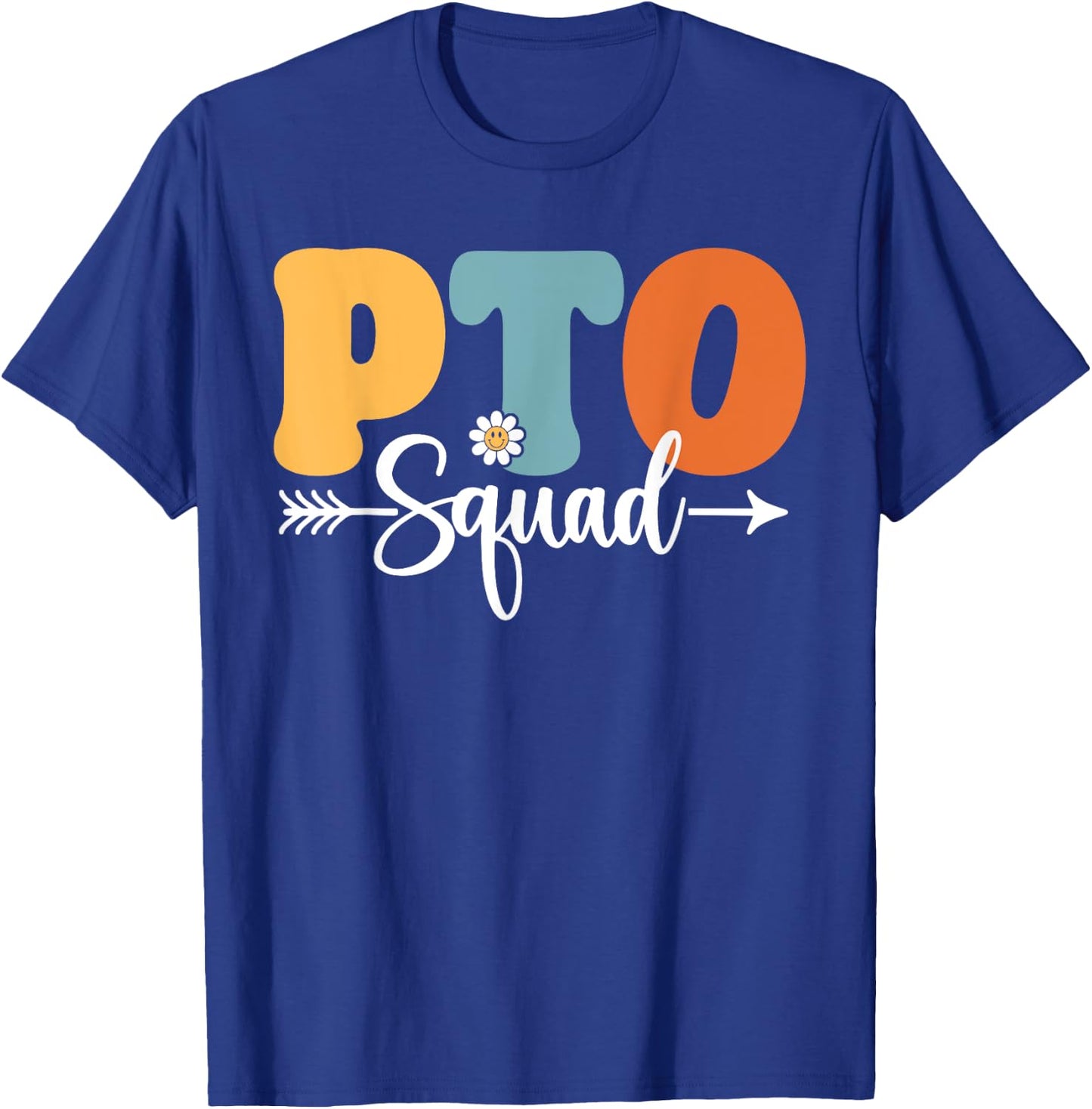 PTO Squad Back To School Teachers Students PTO Crew Men Women Kids T-Shirt - T-Shirt | Royal
