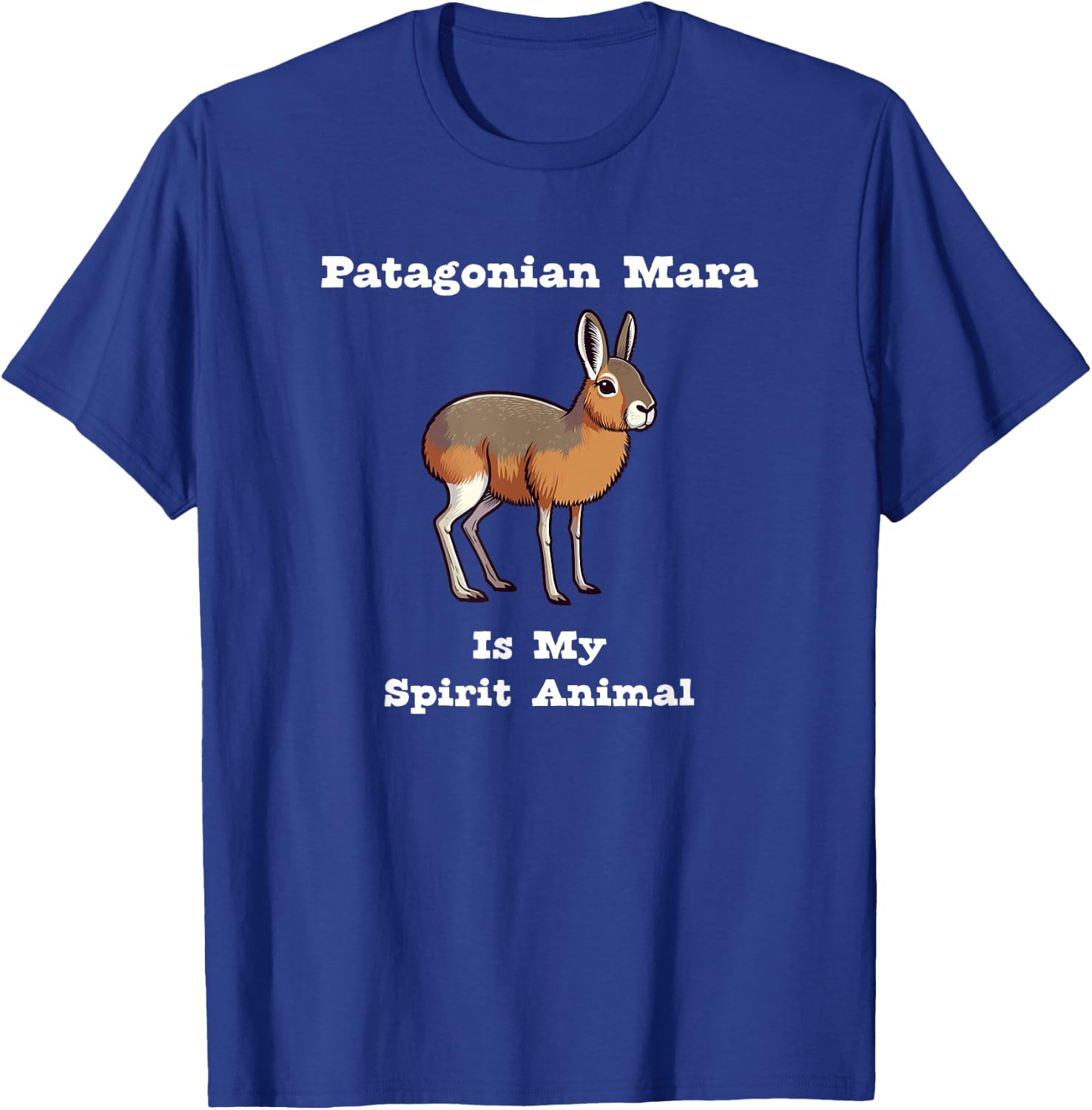 Patagonian Mara Spirit Animal T-Shirt - T-Shirt | Royal