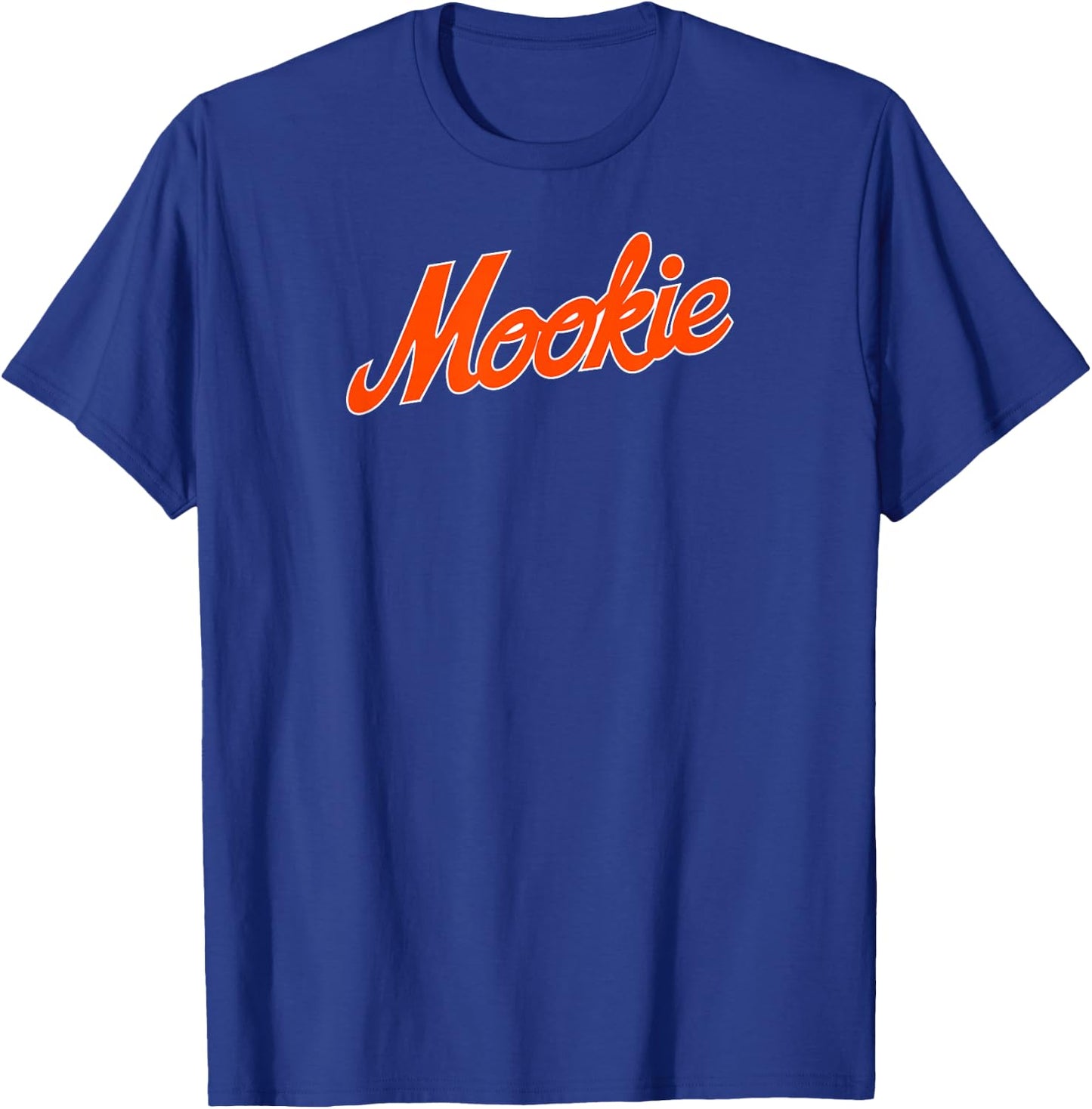 Mookie Wilson: Team Name Text - New York Baseball T-Shirt - T-Shirt | Royal