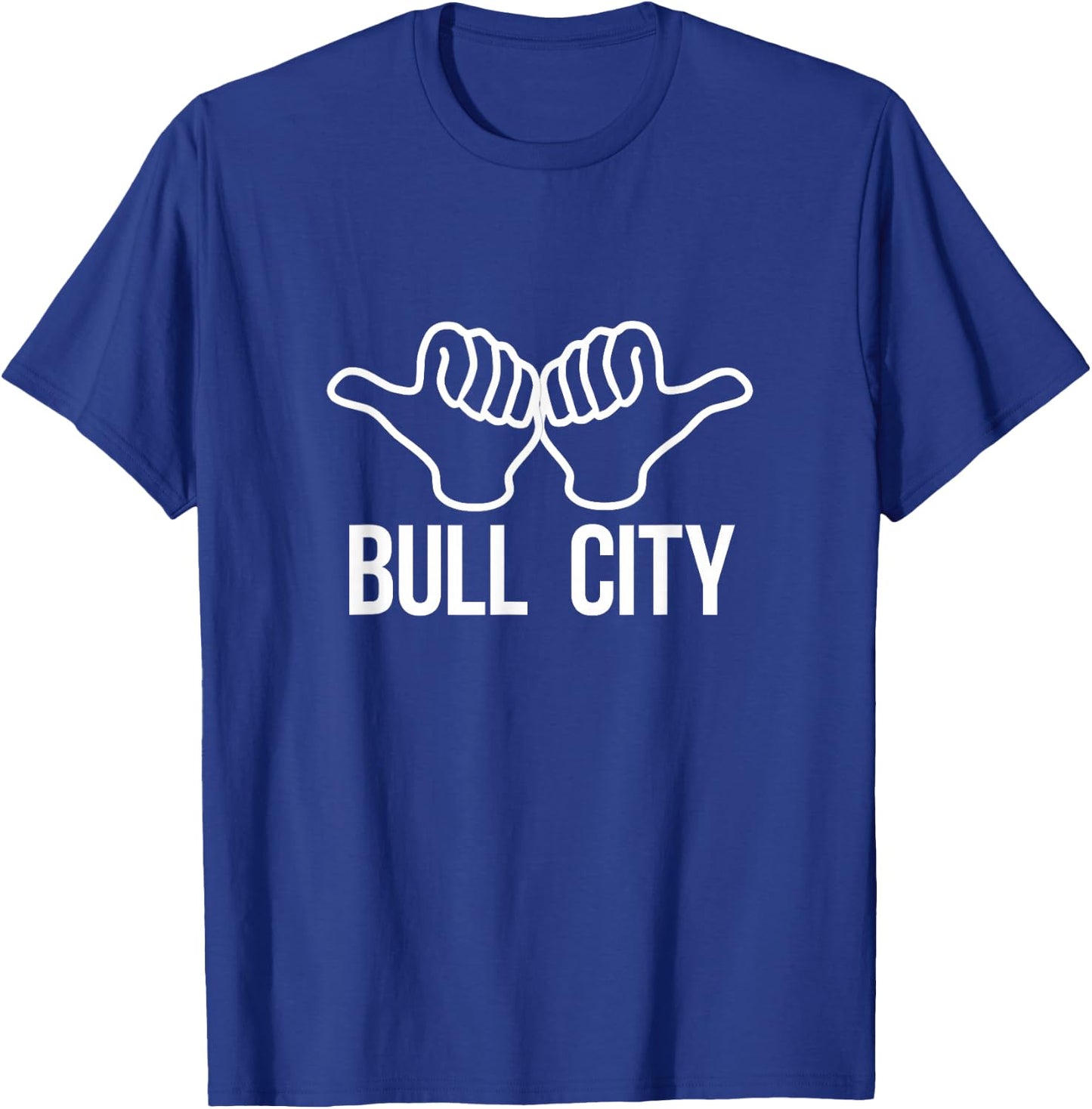 Bull City | Durham, NC T-Shirt - T-Shirt | Royal