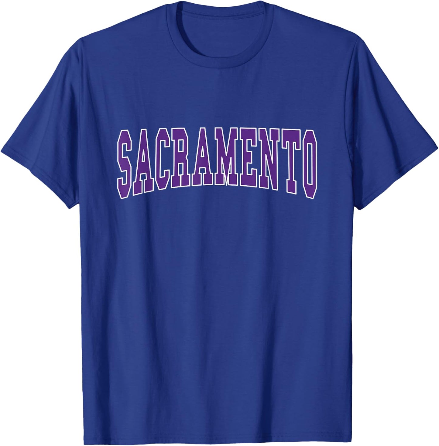 SACRAMENTO - Hometown Pride - Throwback Design - Classic T-Shirt - T-Shirt | Royal