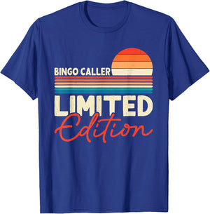 Bingo Caller Limited Edition - Winner Bingo Caller Lottery T-Shirt - T-Shirt | Royal