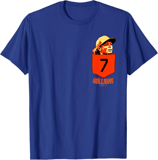 Jackson Holliday Baltimore Baseball Pocket MLBPA T-Shirt - T-Shirt | Royal