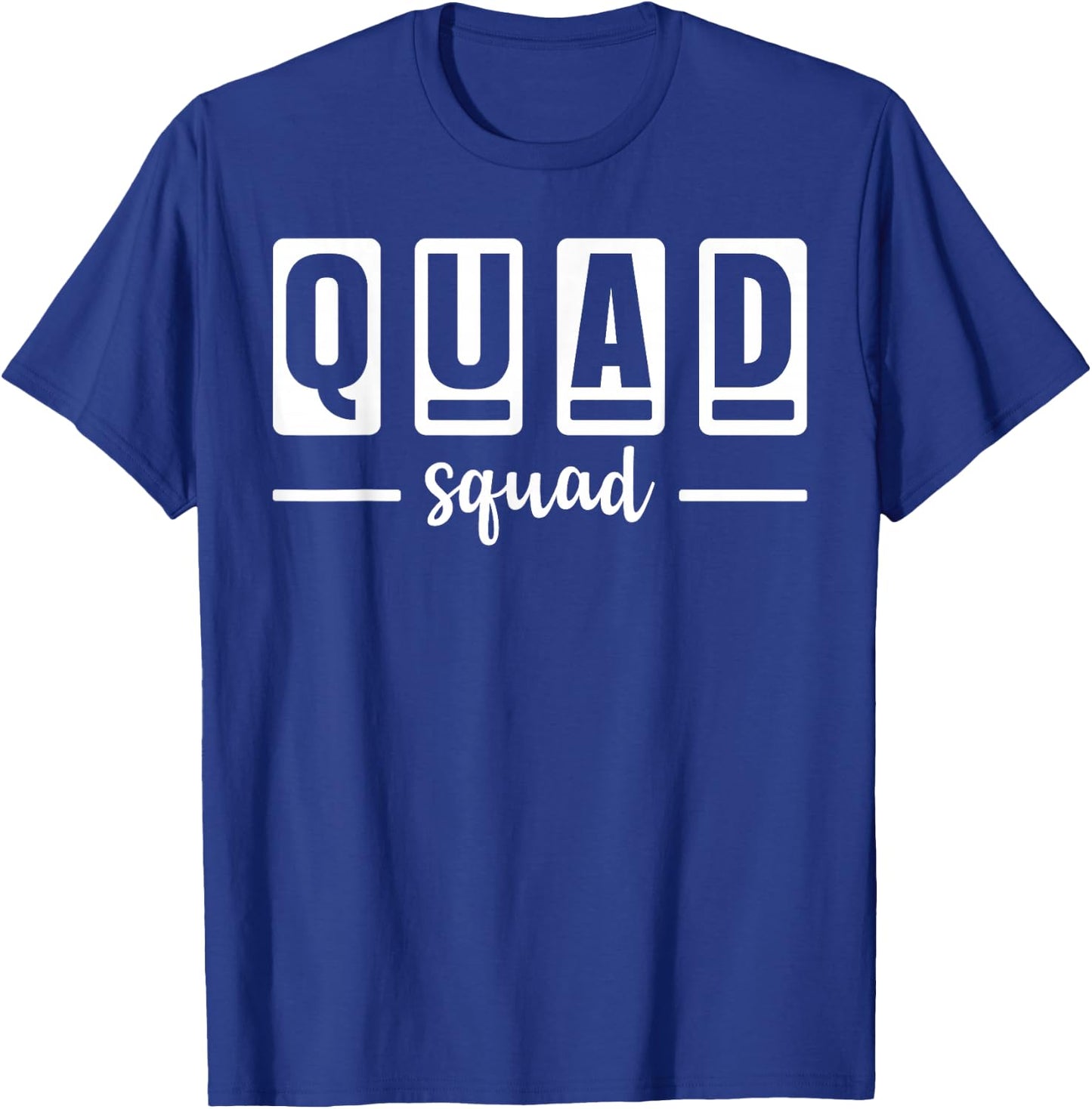 Quad Squad T-Shirt - T-Shirt | Royal