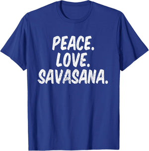 Cute Yogi Namaste & Meditation Om Zen Savasana Yoga T-Shirt - T-Shirt | Royal