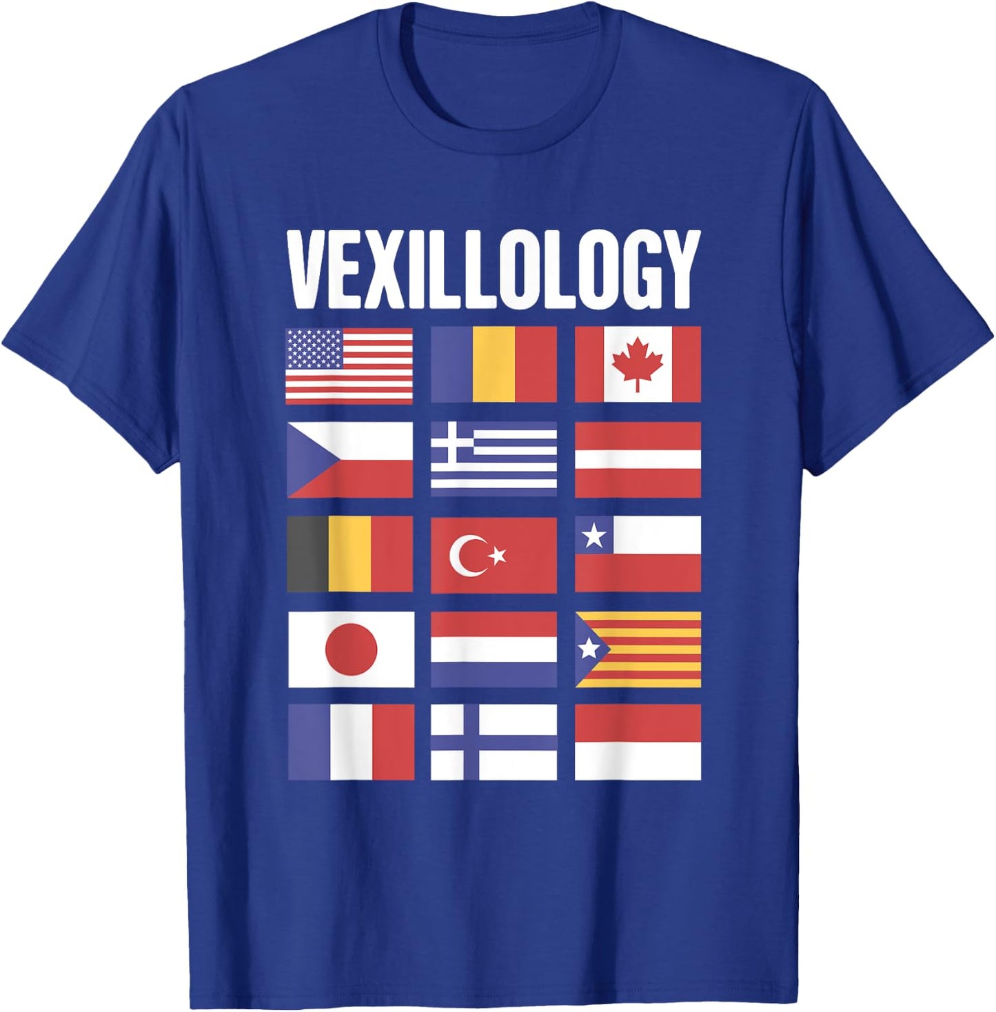 Vexillology T-Shirt - T-Shirt | Royal