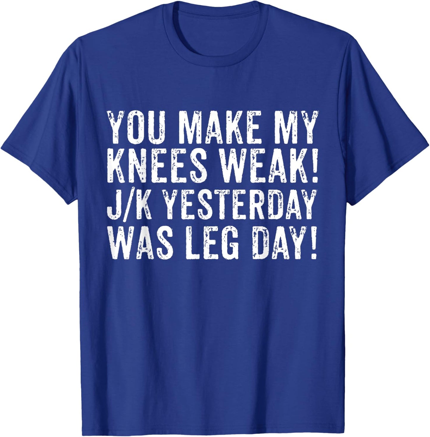 Funny Gym Workout Clothes Humour Sarcastic T-Shirt - T-Shirt | Royal