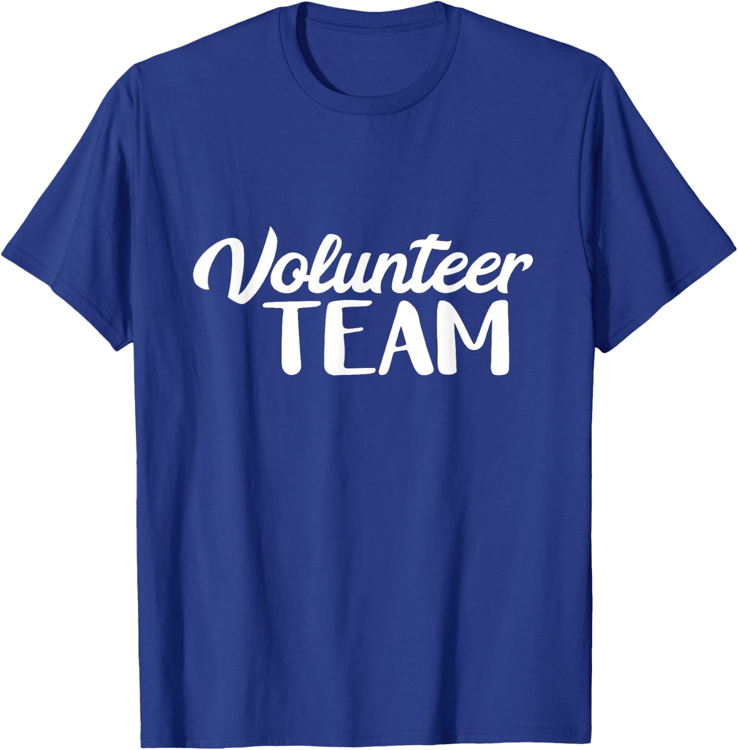 Volunteer Team Volunteering Appreciation Job Unpaid Hobby T-Shirt - T-Shirt | Royal