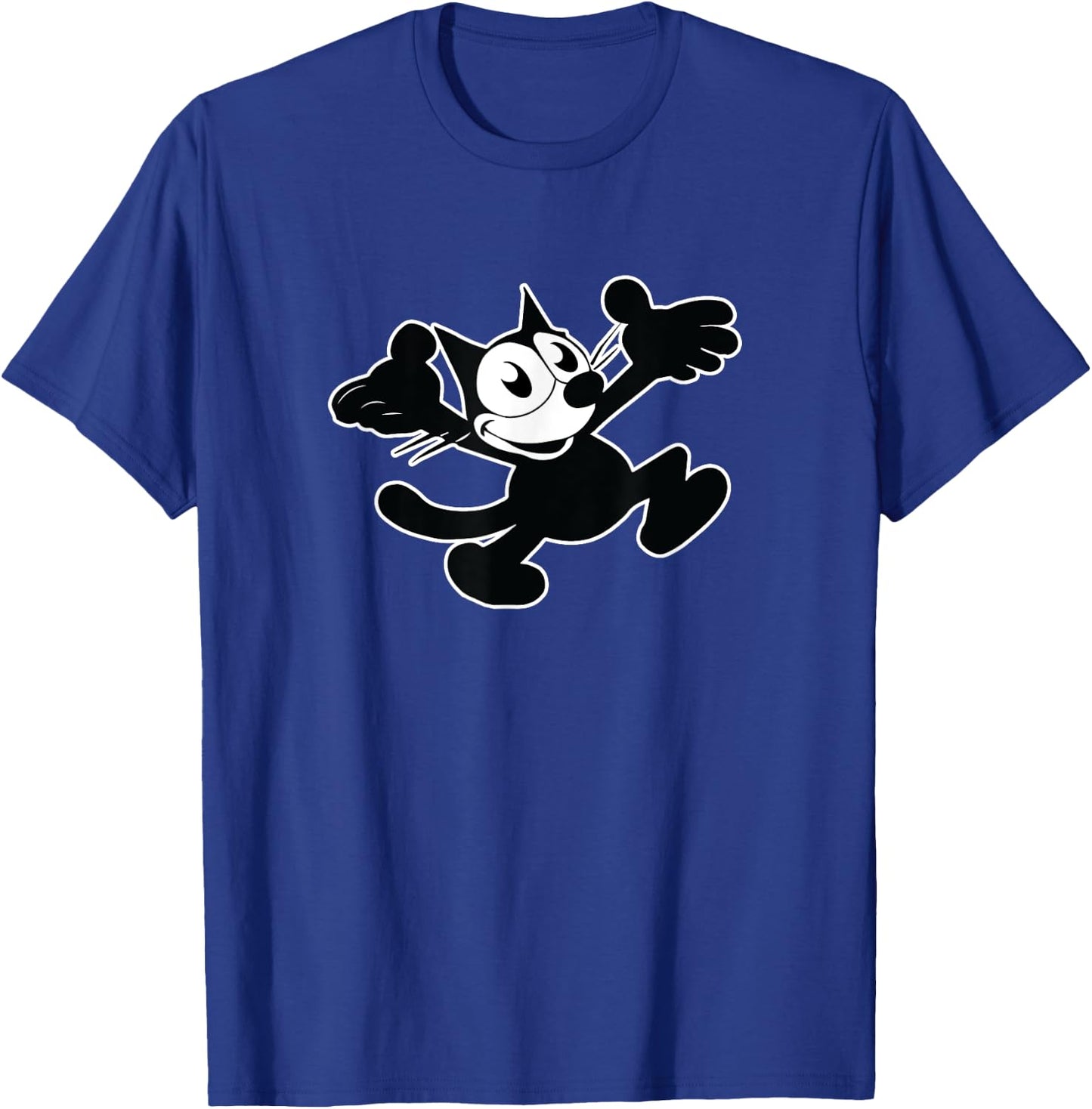 Felix Super Retro Cartoon Cat Big Hug Cartoon Vintage T-Shirt - T-Shirt | Royal