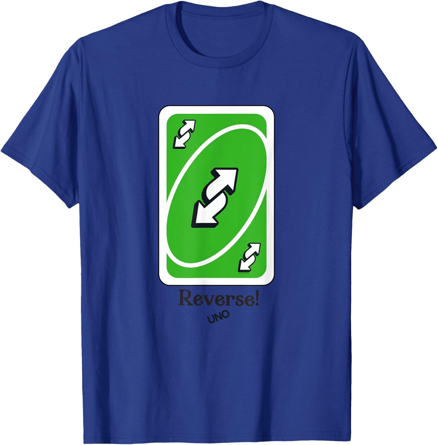 UNO - Green Reverse Card T-Shirt - T-Shirt | Royal