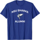 Nova Southeastern University Sharks Arched Alumni T-Shirt - T-Shirt | Royal