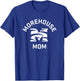 Morehouse College Maroon Tigers Arched Mom T-Shirt - T-Shirt | Royal