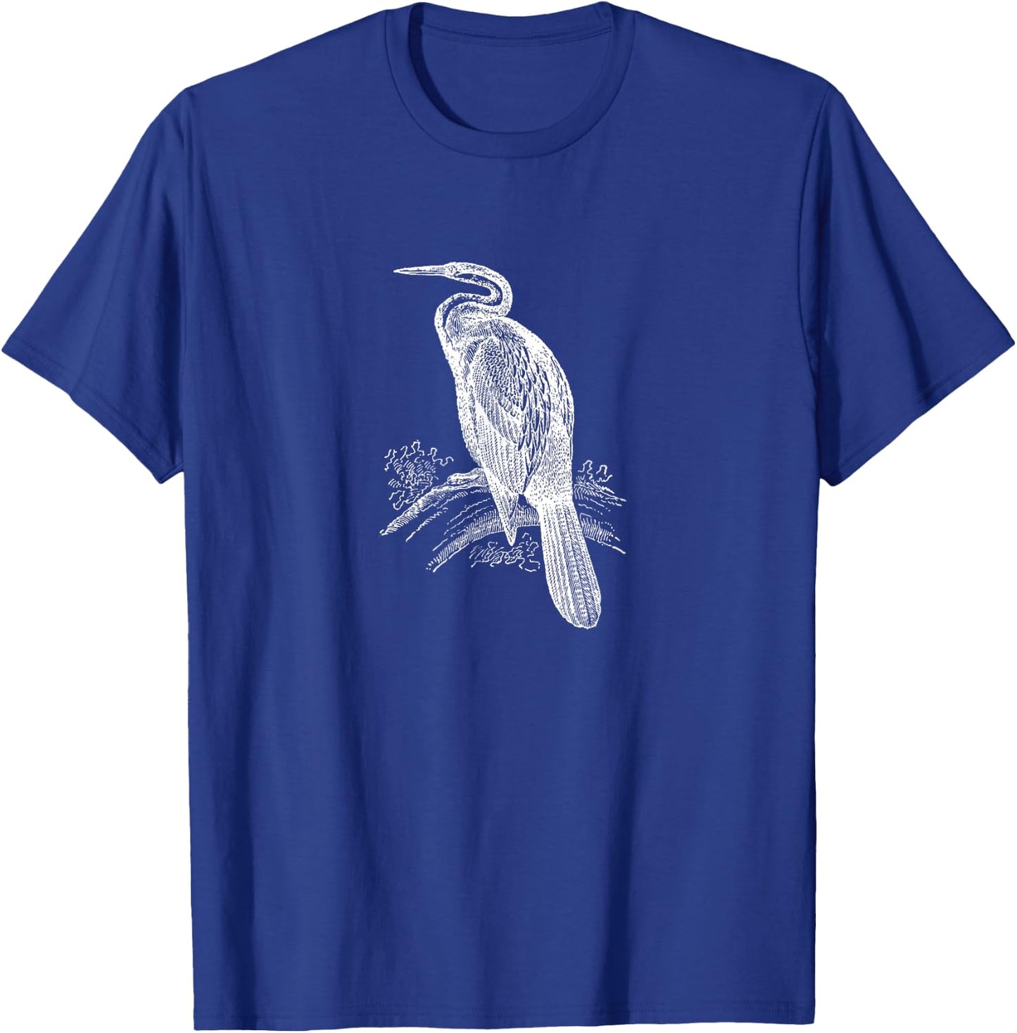 Anhinga Snake Bird Darter Bird Anhinga Cormorant T-Shirt - T-Shirt | Royal