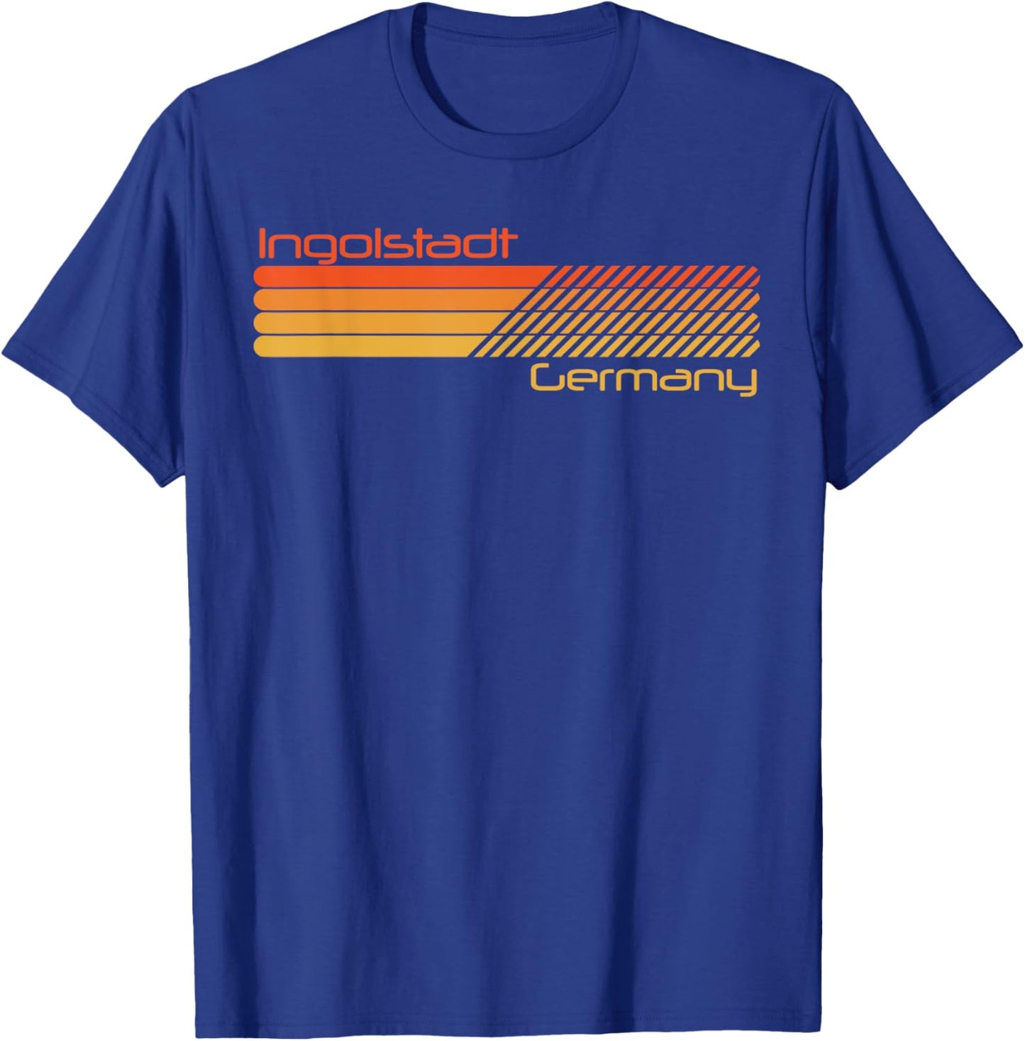 Retro Ingolstadt Germany T-Shirt - T-Shirt | Royal