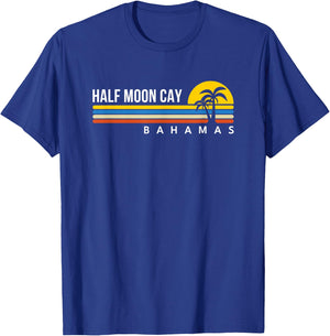 Half Moon Cay Bahamas Souvenirs T-Shirt - T-Shirt | Royal
