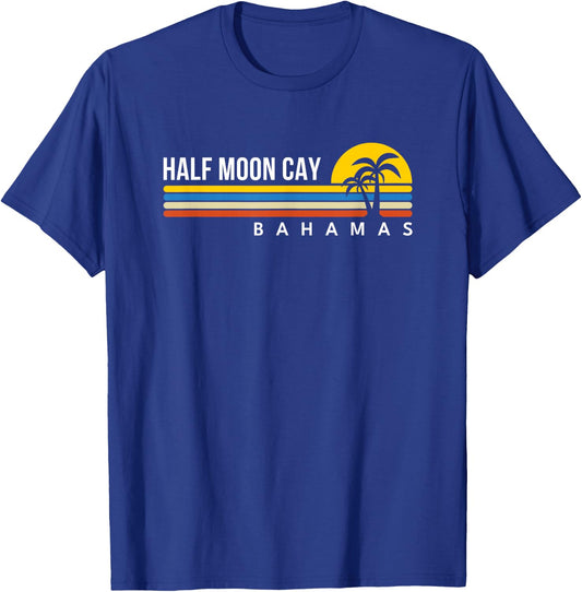 Half Moon Cay Bahamas Souvenirs T-Shirt - T-Shirt | Royal