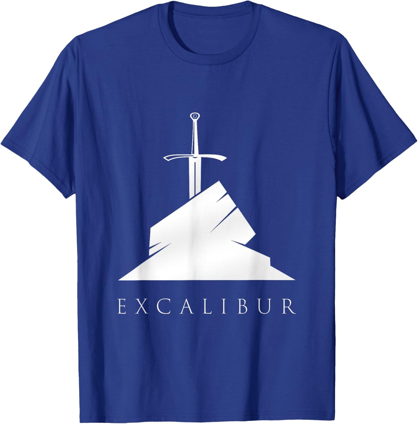Excalibur The Legendary Sword in the Stone of King Arthur T-Shirt - T-Shirt | Royal