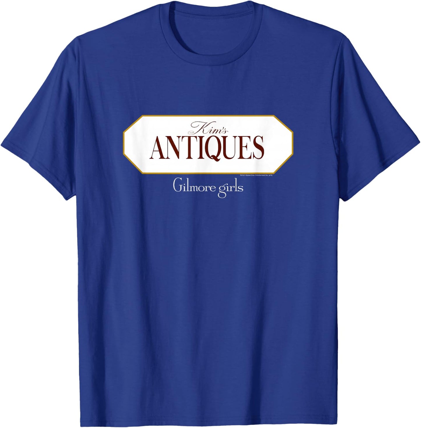 Gilmore Girls Kim's Antiques Logo T-Shirt - T-Shirt | Royal