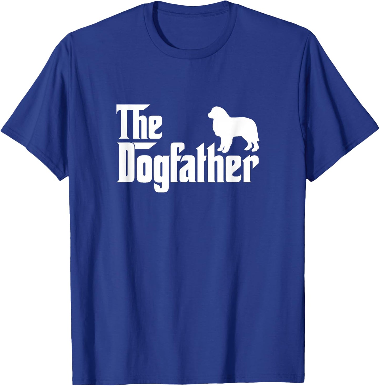Great Pyrenees - The Dogfather Dog Papa Dad T-Shirt - T-Shirt | Royal
