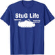 Stug Life Funny Tank T-Shirt - T-Shirt | Royal