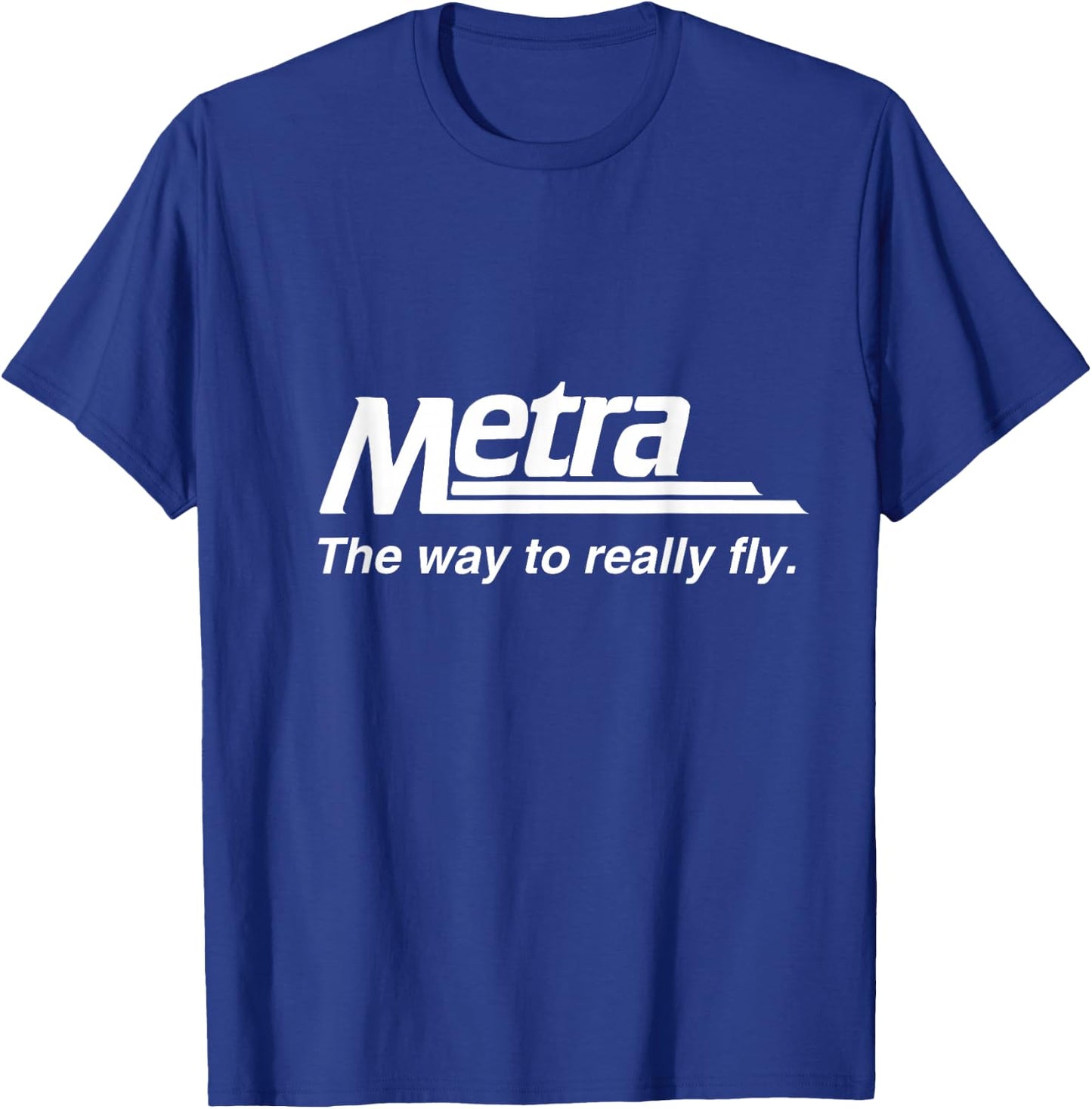 Metra - The way to really fly. T-Shirt - T-Shirt | Royal