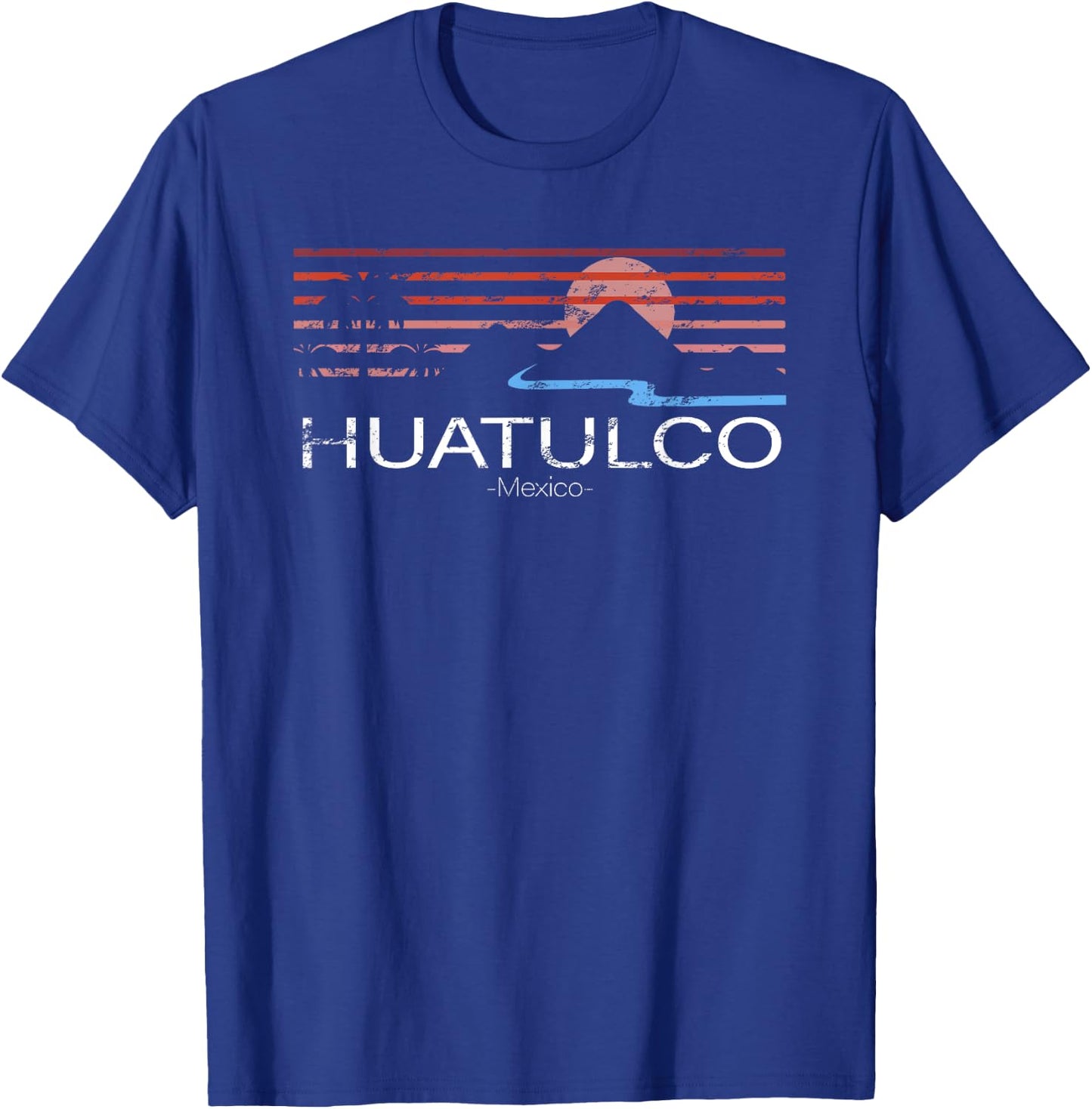 Huatulco Mexico T-Shirt - T-Shirt | Royal