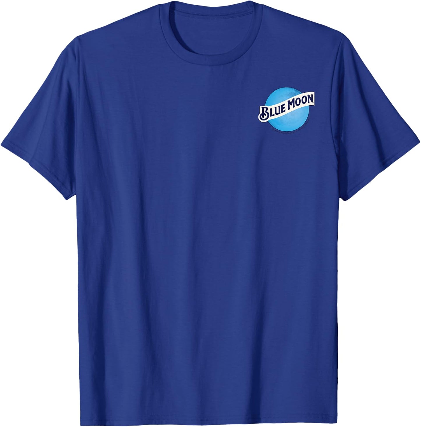 Blue Moon Round Logo T-Shirt - T-Shirt | Royal