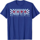 Chicago Flag Skyline Shirt | Know About Chicago Gift T-Shirt - T-Shirt | Royal