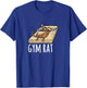 Gym Rat Mouse Trap Bench Press Funny T-Shirt - T-Shirt | Royal