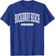 NYC Borough Rockaway Beach Queens New York City T-Shirt - T-Shirt | Royal