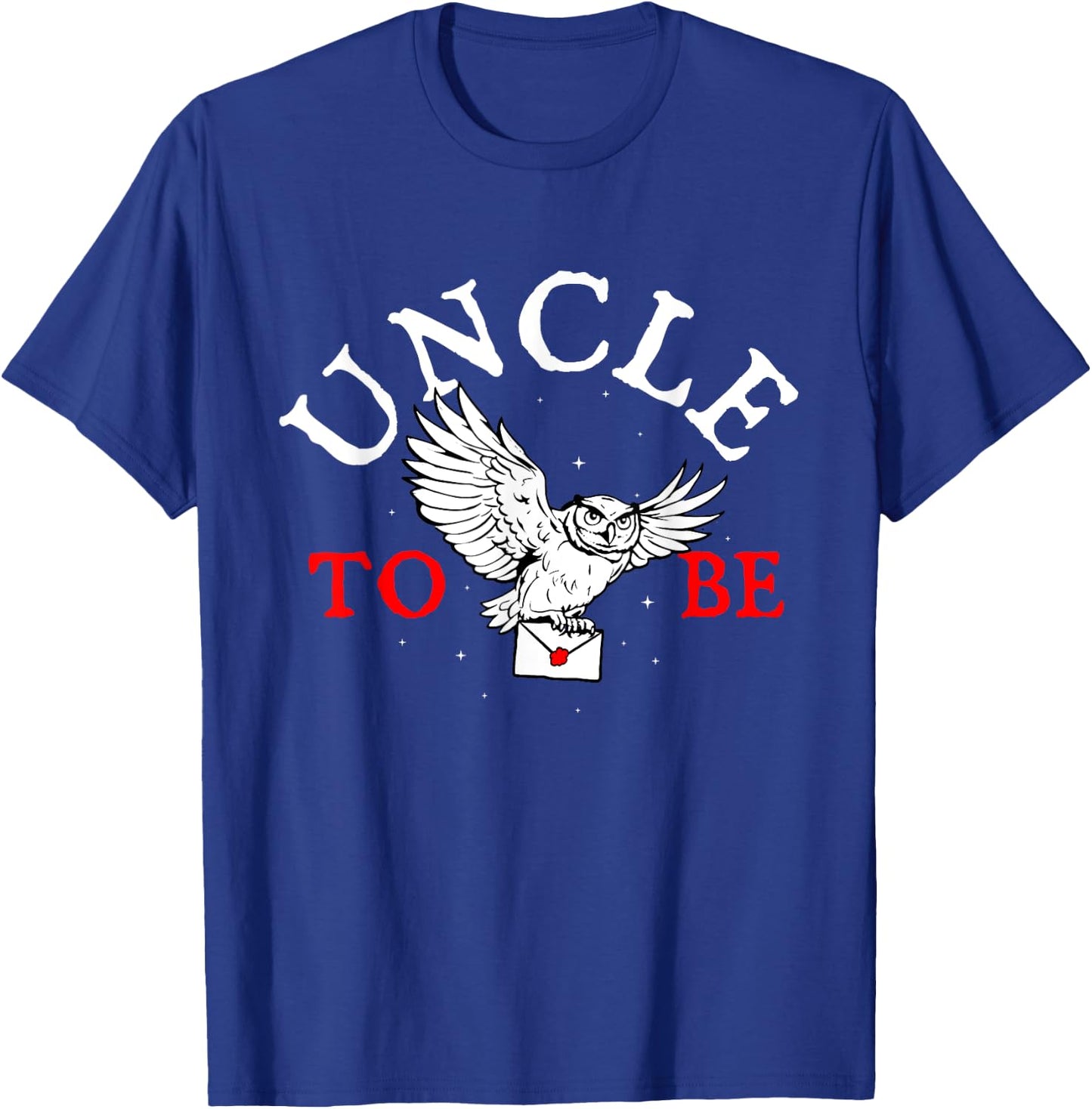 Uncle To Be - Gender Reveal Party Baby Shower Pregnancy T-Shirt - T-Shirt | Royal