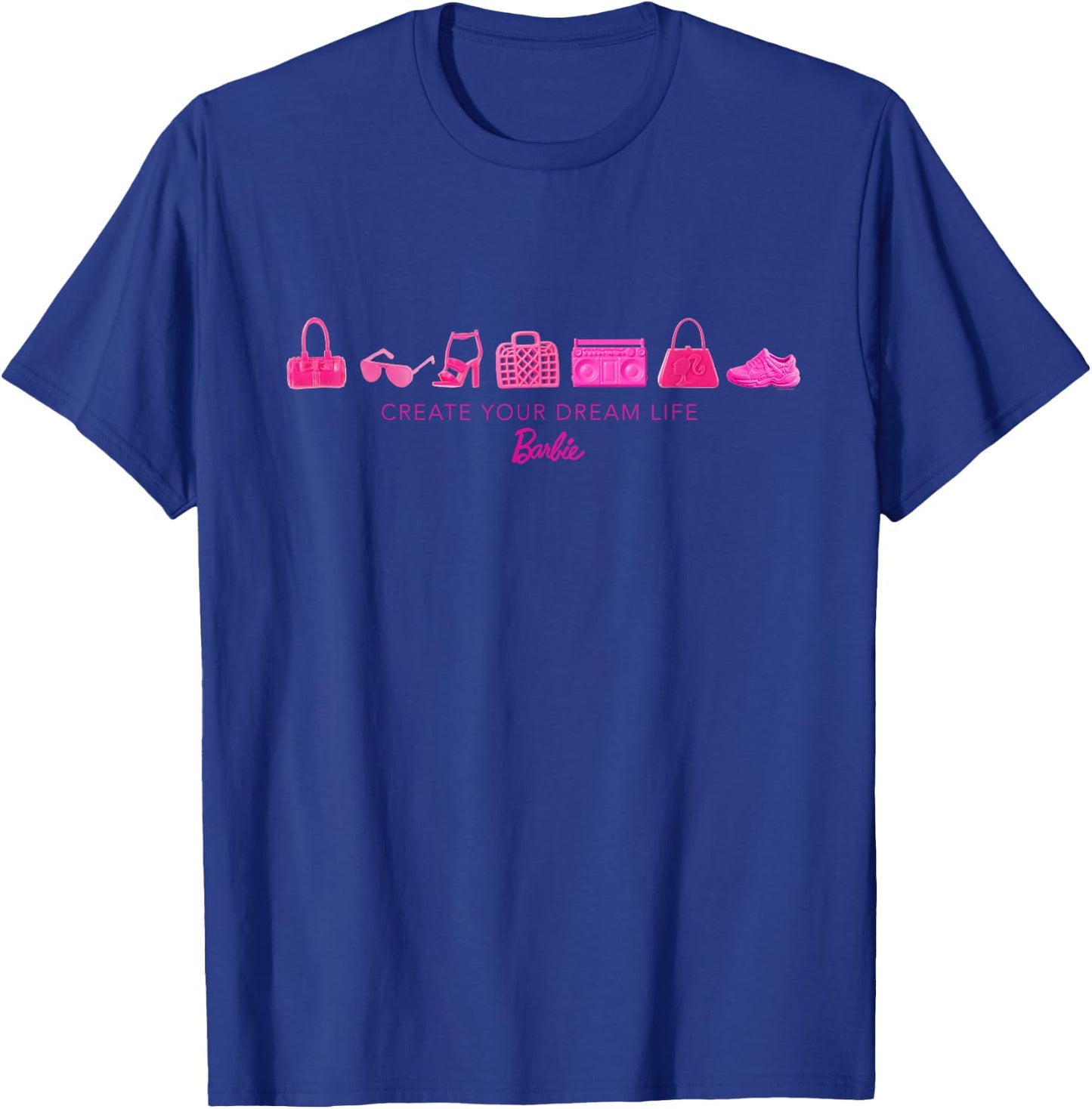 Barbie - Create Your Dream Life T-Shirt - T-Shirt | Royal