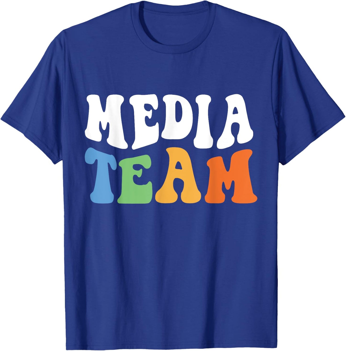 Digital Content Creator Editor PR Media Team T-Shirt - T-Shirt | Royal