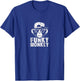 Funky Monkey Retro Style Cool Design T-Shirt - T-Shirt | Royal