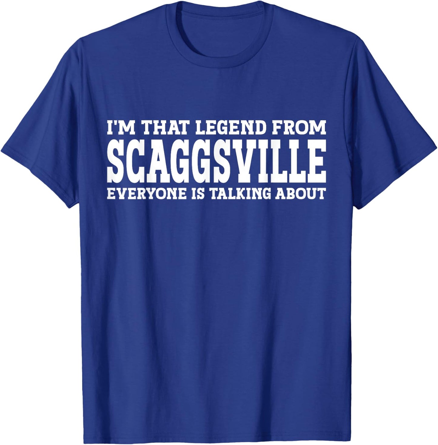 Scaggsville Hometown MD Maryland Home Roots City Scaggsville T-Shirt - T-Shirt | Royal