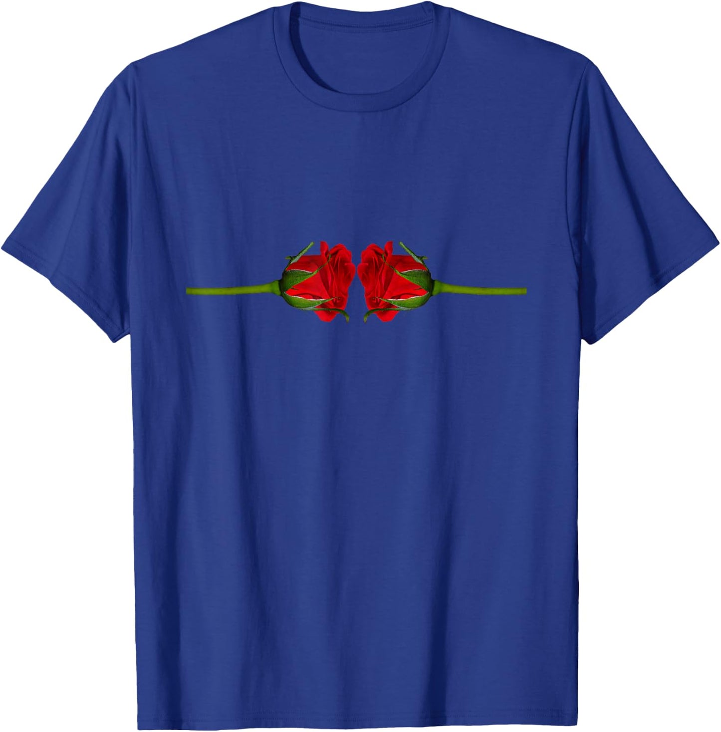 Prolapse King - Double Rosebud T-Shirt - T-Shirt | Royal