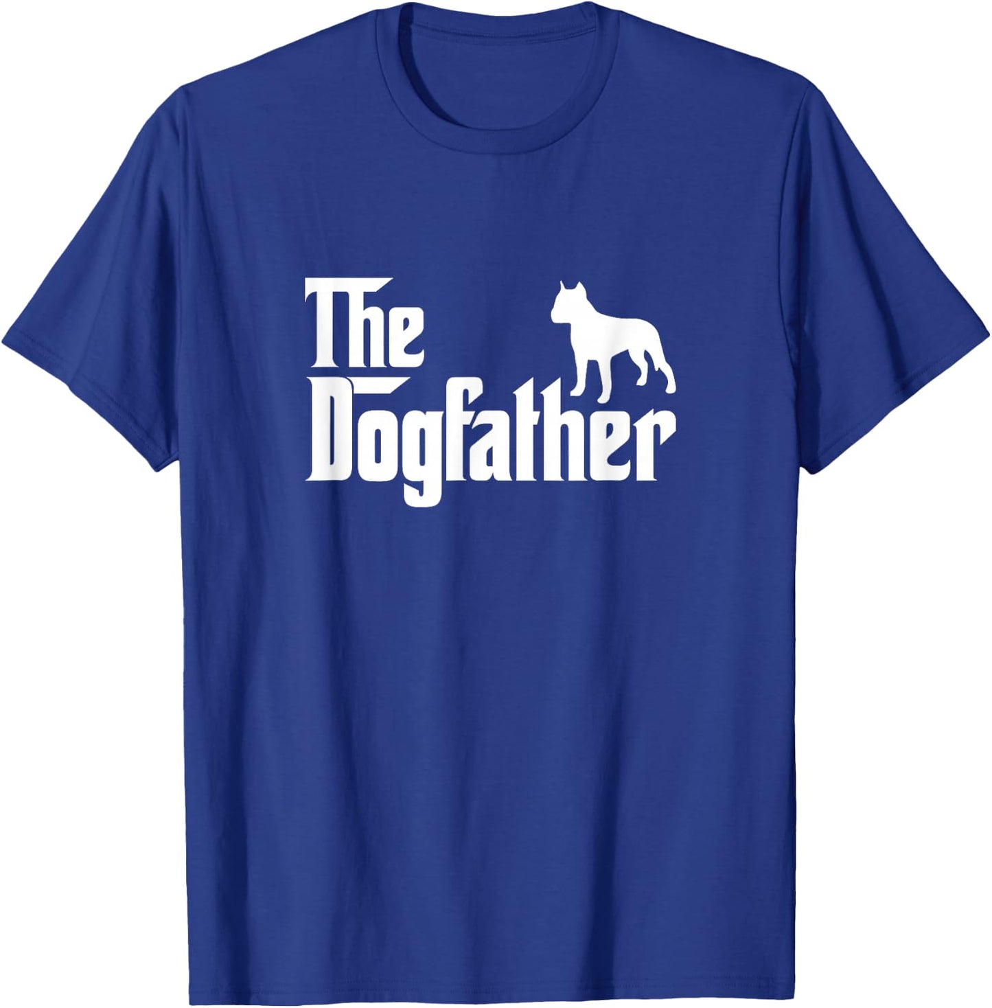 American Staffordshire Terrier Amstaff The DogFather T-Shirt - T-Shirt | Royal