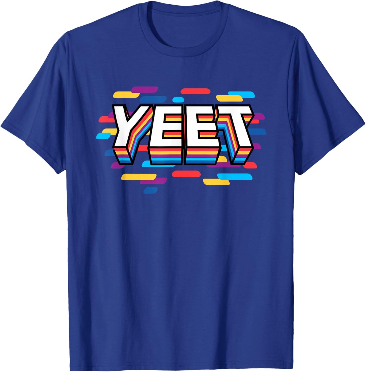 Yeet Funny Urban Slang Trendy Yeeting Slogan Gag Gift Kids T-Shirt - T-Shirt | Royal