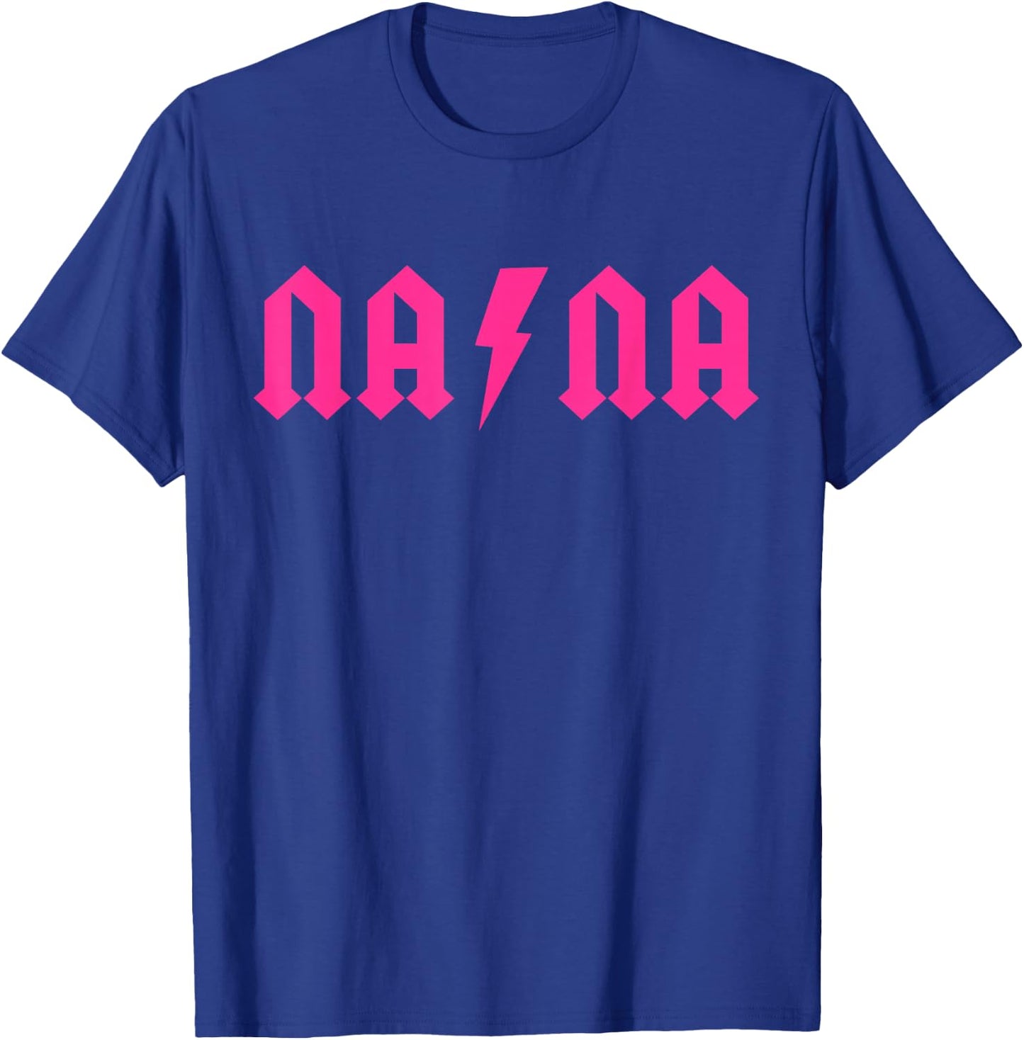 Rock n Roll Nana Birthday Rock Star Matching Family T-Shirt - T-Shirt | Royal